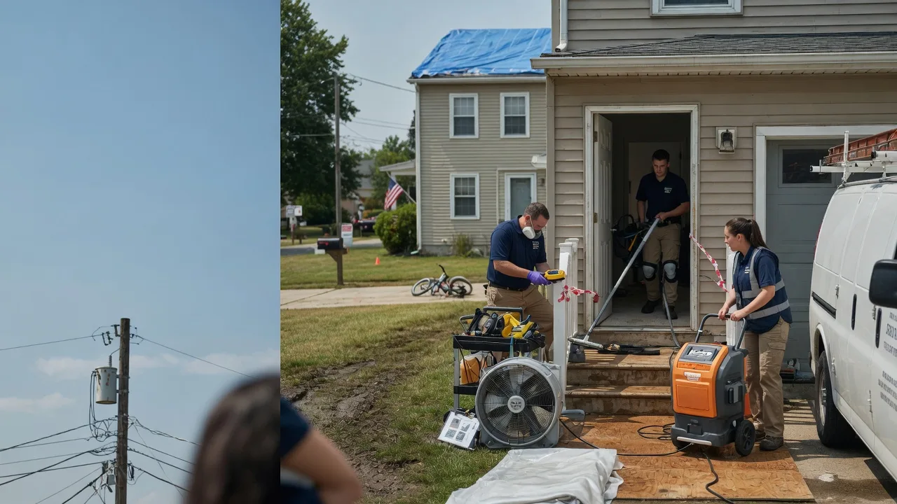 Water Damage Repair in Bridgeport, WV near me